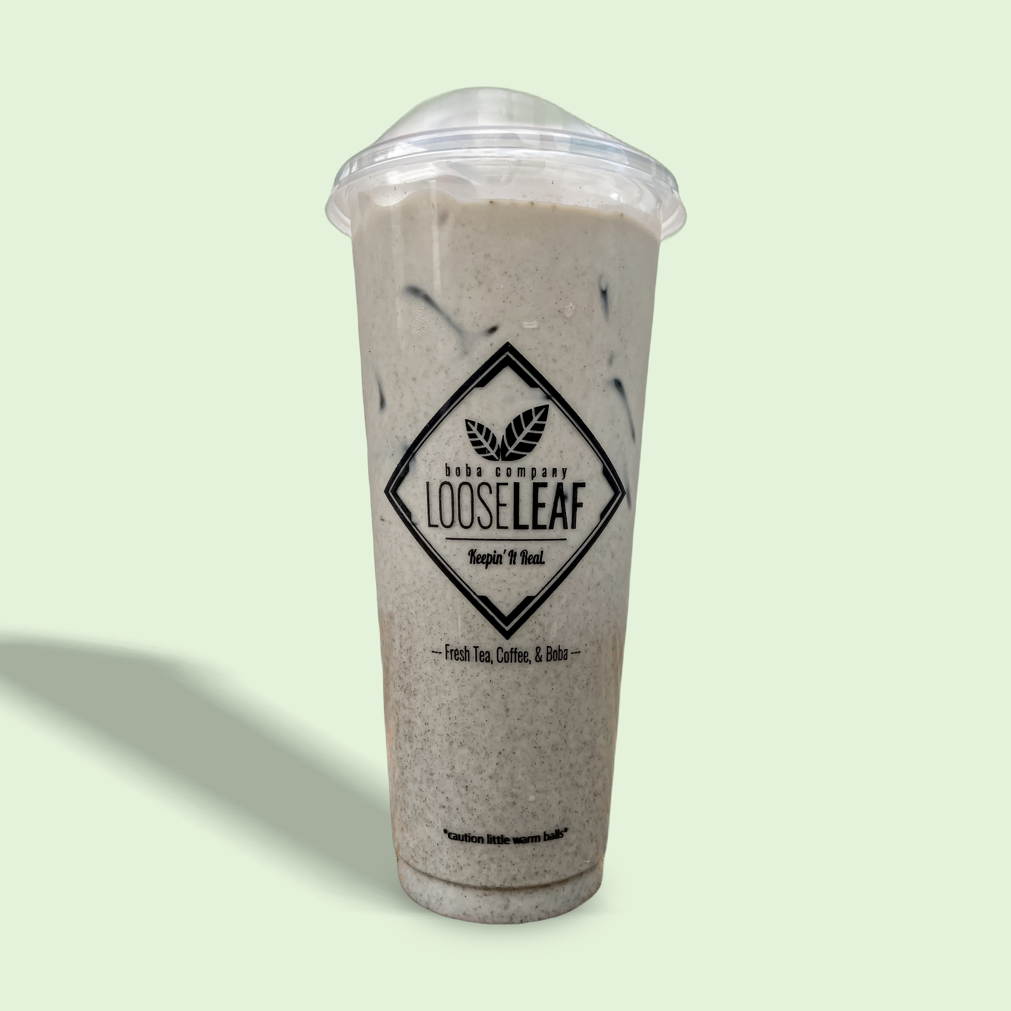 Black Sesame Bubble Tea (Black Sesame Boba Milk Tea) - Oh, How Civilized